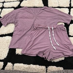 Lavender two piece set
